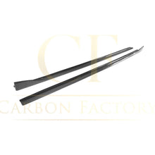 Load image into Gallery viewer, V Style Carbon Fibre Side Skirts for Audi A3 Hatchback S Line 13-15
