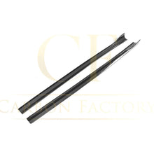 Load image into Gallery viewer, V Style Carbon Fibre Side Skirts for Audi A3 Hatchback S Line 13-15

