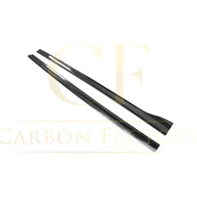 Load image into Gallery viewer, V Style Carbon Fibre Side Skirts for Audi A3 Hatchback S Line 13-15
