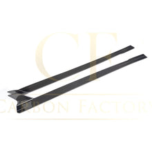 Load image into Gallery viewer, V Style Carbon Fibre Side Skirts for Audi R8 Gen 1 08-14
