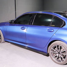 Load image into Gallery viewer, V Style Carbon Fibre Side Skirts for BMW 3 Series G20 G21 19-Present
