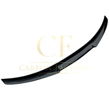 Load image into Gallery viewer, V Style Gloss Black Boot Spoiler for BMW 3 Series F30 F80 Saloon inc M3 12-19
