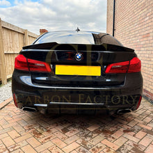 Load image into Gallery viewer, V Style Gloss Black Boot Spoiler for BMW G30 5 Series inc F90 M5 17-24
