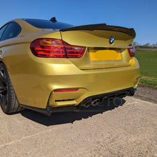 Load image into Gallery viewer, V Style Gloss Black Rear Diffuser for BMW F80 M3 F82 F83 M4 14-20
