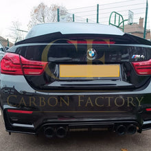 Load image into Gallery viewer, V Style Gloss Black Rear Diffuser for BMW F80 M3 F82 F83 M4 14-20
