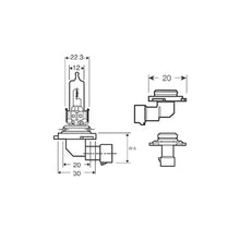 Load image into Gallery viewer, IllumiNite 9005 / HB3 Ice White Bulb Upgrade | 6000K Halogen – CEUK (P20d)
