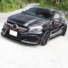 Load image into Gallery viewer, VRS Style Carbon Fibre Front Splitter for Mercedes Benz W176 A Class &amp; A45 13-15
