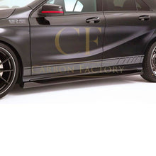 Load image into Gallery viewer, VRS Style Carbon Fibre Side Skirts for Mercedes Benz W176 A Class C117 Coupe 13-18
