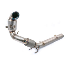 Load image into Gallery viewer, VW Polo GTI (AW) Mk6 2.0 TSI (19>) Sports Cat / De-Cat Front Downpipe (incl PPF delete) Performance Exhaust
