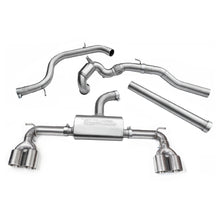 Load image into Gallery viewer, VW Golf GTI (Mk7) 2.0 TSI (5G) (12-17) Quad Exit Turbo Back Golf R Style Performance Exhaust
