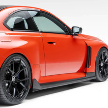 Load image into Gallery viewer, Vorsteiner BMW G87 M2 VRS Aero Vented Fenders with Side Skirts - Carbon Fibre Glossy
