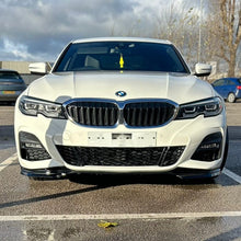 Load image into Gallery viewer, MP Style Gloss Black Front Splitter for BMW 3 Series G20 G21 Pre-LCI 19-21
