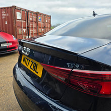 Load image into Gallery viewer, P Style Gloss Black Boot Spoiler for Audi A3 8V S3 RS3 Saloon 13-20
