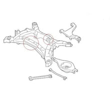 Load image into Gallery viewer, Nissan 350Z (2002-2009) Rear Diff Differential Bushes
