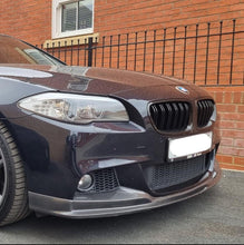 Load image into Gallery viewer, 3D Style Carbon Fibre Front Splitter for BMW F10 5 Series 10-17
