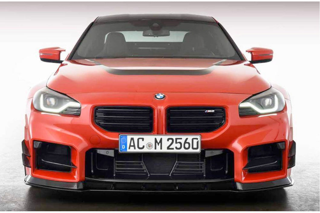 AC Schnitzer Front Splitter / Front Lip Spoiler for BMW M2 (G87) 2023+ - Matt Black ASA, Made in Germany