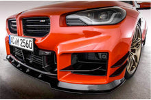 Load image into Gallery viewer, AC Schnitzer Front Splitter / Front Lip Spoiler for BMW M2 (G87) 2023+ - Matt Black ASA, Made in Germany
