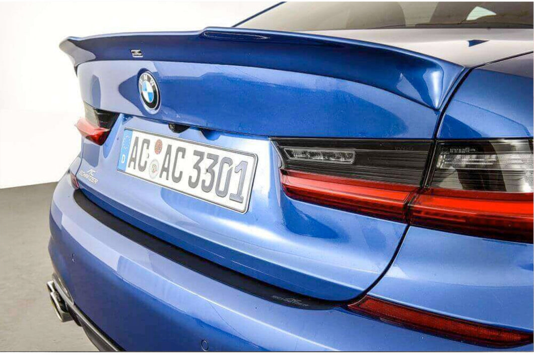 AC Schnitzer Rear Lip Spoiler (Primed) for BMW M3 G80 Sedan (2021+) | Genuine PU, Made in Germany | Performance Boot/Trunk Spoiler, Improved Downforce, Homologated
