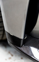 Load image into Gallery viewer, Alpha N Carbon Fibre Front Corner Splitters (Spoiler Corners) for BMW G80 M3 &amp; G82 M4 G8X - Front Bumper Corner Trim Upgrade Pair
