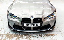 Load image into Gallery viewer, Alpha N Carbon Fibre Front Corner Splitters (Spoiler Corners) for BMW G80 M3 &amp; G82 M4 G8X - Front Bumper Corner Trim Upgrade Pair
