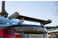 Alpha N Carbon Fibre GTS-Style 4-Way Adjustable Rear Wing Spoiler for BMW F87 M2, F80 M3, F82 M4