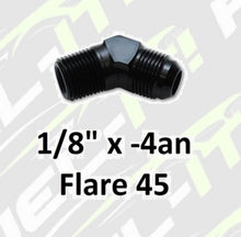 Load image into Gallery viewer, Fuel-It! Charge Pipe Injection Accessories, CPI Auxiliary Injector Fittings, Adapters &amp; Wiring Harness, -4AN, 1/8 NPT
