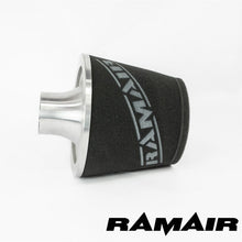 Load image into Gallery viewer, JS-070-SL - 70mm OD Neck - Silver Large Aluminium Base Cone Filter - Universal
