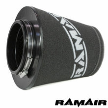 Load image into Gallery viewer, RamAir Universal Foam Cone Filter - 70/76/80/85/90mm Multi Inlet
