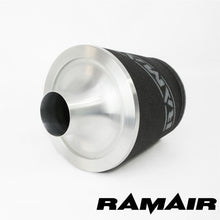 Load image into Gallery viewer, JS-070-SL - 70mm OD Neck - Silver Large Aluminium Base Cone Filter - Universal
