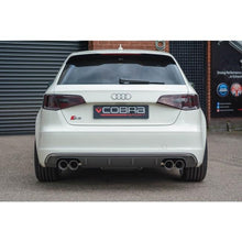 Load image into Gallery viewer, Cobra Exhausts - Audi S3 (8V) 5 Door Sportback (Non-Valved) (13-18) Cat Back Performance Exhaust
