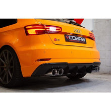 Load image into Gallery viewer, Cobra Exhausts - Audi S3 (8V) 3 Door (Valved) (13-18) Turbo Back Performance Exhaust
