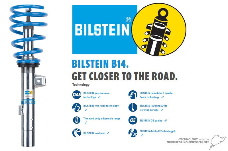 Bilstein B14 PSS Coilovers - BMW F Series 1 Series M135i | M140i | 2 Series M235i | M240i