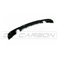 Load image into Gallery viewer, BMW 3 SERIES F30/F31 GLOSS BLACK DUAL EXHAUST DIFFUSER - MP STYLE - BLAK BY CT CARBON

