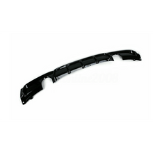 Load image into Gallery viewer, BMW 3 SERIES F30/F31 GLOSS BLACK DUAL EXHAUST DIFFUSER - MP STYLE - BLAK BY CT CARBON
