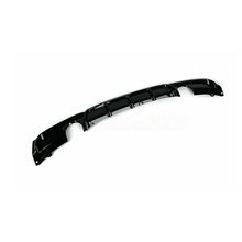 Load image into Gallery viewer, BMW 3 SERIES F30/F31 GLOSS BLACK DUAL EXHAUST DIFFUSER - MP STYLE - BLAK BY CT CARBON
