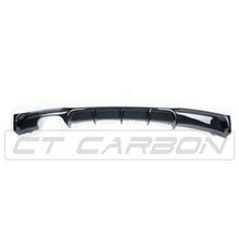Load image into Gallery viewer, BMW 3 SERIES F30/F31 GLOSS BLACK LEFT EXHAUST DIFFUSER - MP STYLE - BLAK BY CT CARBON
