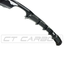 Load image into Gallery viewer, BMW 3 SERIES F30/F31 GLOSS BLACK LEFT EXHAUST DIFFUSER - MP STYLE - BLAK BY CT CARBON
