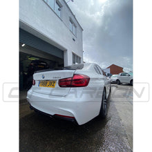 Load image into Gallery viewer, BMW 3 SERIES F30/F31 GLOSS BLACK LEFT EXHAUST DIFFUSER - MP STYLE - BLAK BY CT CARBON
