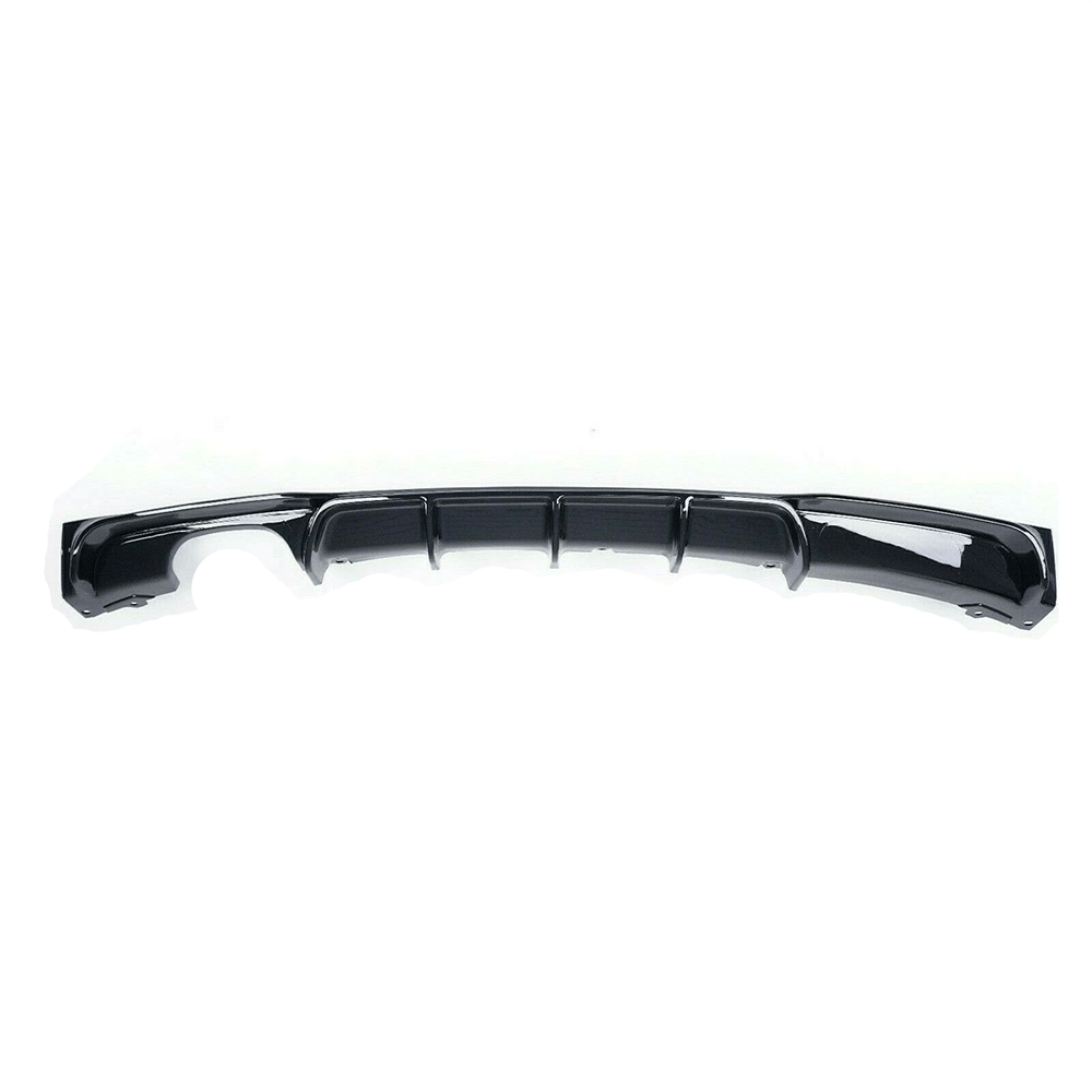 BMW 3 SERIES F30/F31 GLOSS BLACK LEFT EXHAUST DIFFUSER - MP STYLE - BLAK BY CT CARBON