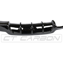Load image into Gallery viewer, BMW 4 Series F32/F33/F36 GLOSS BLACK TWIN LEFT EXIT EXHAUST DIFFUSER
