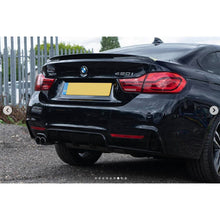 Load image into Gallery viewer, BMW 4 Series F32/F33/F36 GLOSS BLACK TWIN LEFT EXIT EXHAUST DIFFUSER
