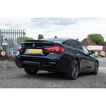 Load image into Gallery viewer, BMW 4 Series F32/F33/F36 GLOSS BLACK TWIN LEFT EXIT EXHAUST DIFFUSER
