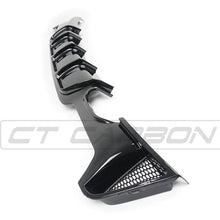 Load image into Gallery viewer, BMW 4 Series F32/F33/F36 GLOSS BLACK TWIN LEFT EXIT EXHAUST DIFFUSER
