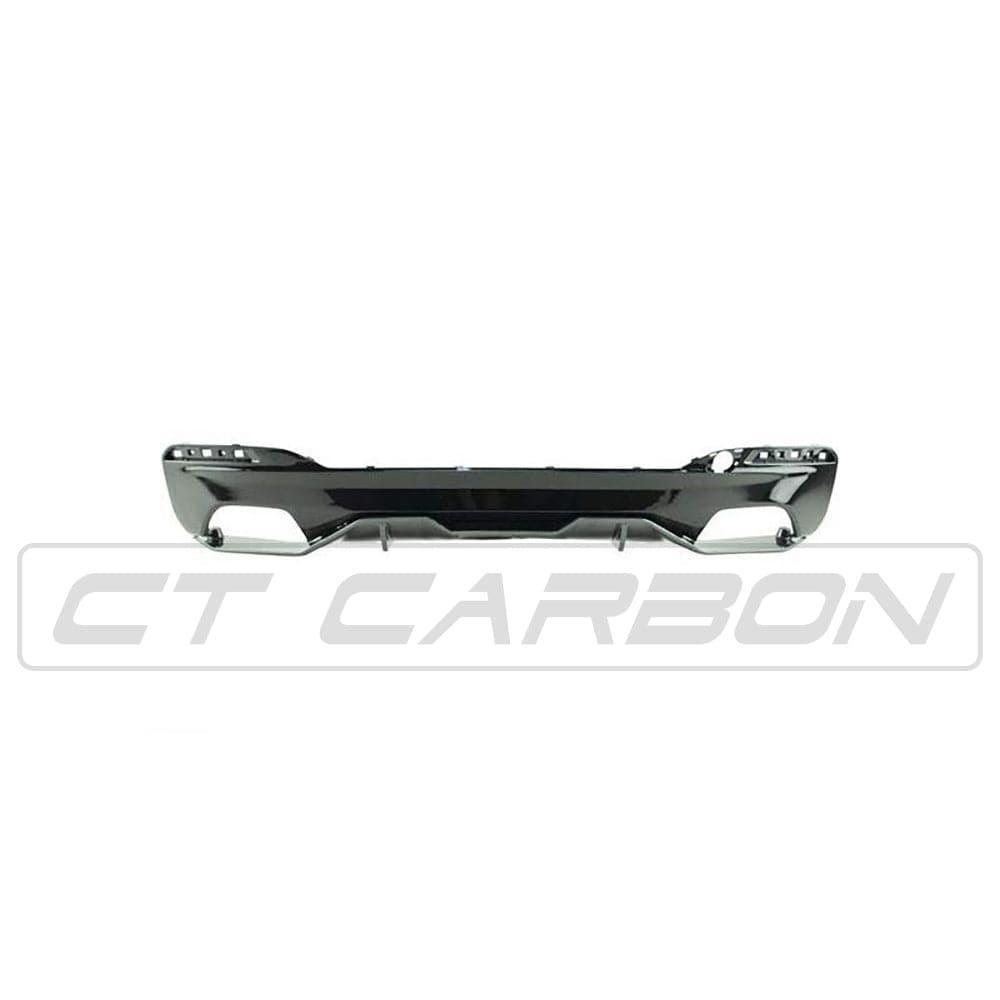 BMW 5 SERIES G30/G31 GLOSS BLACK DIFFUSER - MP STYLE - BLAK BY CT CARBON