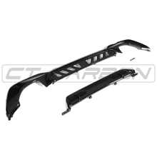 Load image into Gallery viewer, BMW G20/G21 3 SERIES GLOSS BLACK DIFFUSER - MP STYLE (QUAD TIPS)
