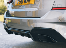 Load image into Gallery viewer, BMW G20/G21 3 SERIES GLOSS BLACK DIFFUSER - MP STYLE (SQUARE TIPS)
