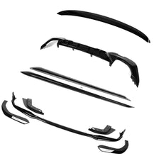 Load image into Gallery viewer, BMW 3 SERIES G20 GLOSS BLACK FULL KIT (SQUARE EXHAUST) - MP STYLE - BLAK BY CT CARBON
