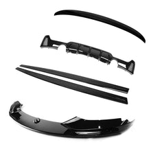 Load image into Gallery viewer, BMW 4 SERIES F36 GLOSS BLACK FULL KIT (DUAL EXHAUST) - MP STYLE - BLAK BY CT CARBON
