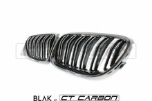 Load image into Gallery viewer, BMW 3 SERIES E92 &amp; E93 LCI DOUBLE SLAT BLACK GRILLES - BLAK BY CT CARBON
