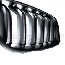 Load image into Gallery viewer, BMW 3 SERIES F30/F31 MATTE BLACK DOUBLE SLAT GRILLES
